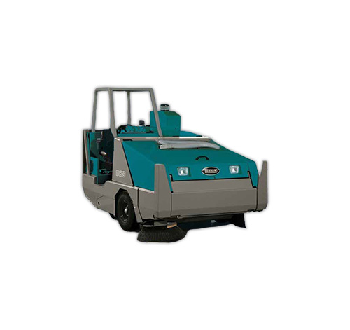 Reconditioned Tennant 800 LPG Sweeper with Overhead Guard
