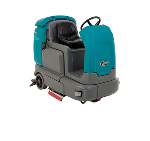 Demo Tennant T12 Cylindrical Floor Scrubber with ec-H2O