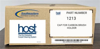 Host OEM Part # 1213 Cap For Carbon Brush Holder