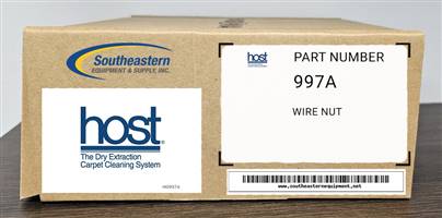 Host OEM Part # 997A Wire Nut