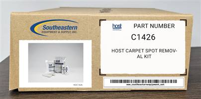 Host OEM Part # C1426 Single HOST Carpet Spot Removal Kit