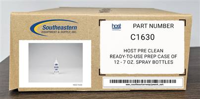 Host OEM Part # C1630 HOST PREP Pre-Clean - Ready-To-Use