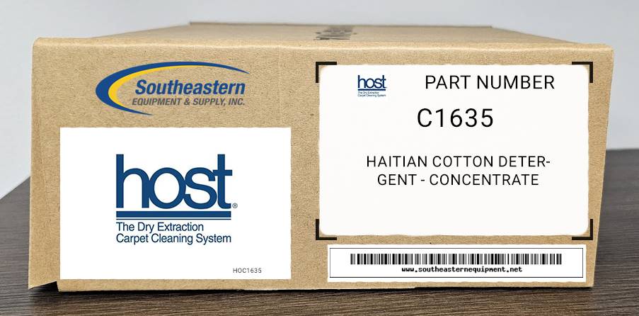 Host OEM Part # C1635 Haitian Cotton Detergent - Concentrate