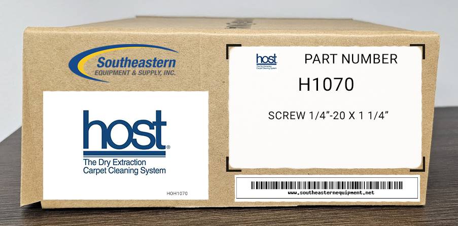 Host OEM Part # H1070 Screw 1/4"-20 X 1 1/4"