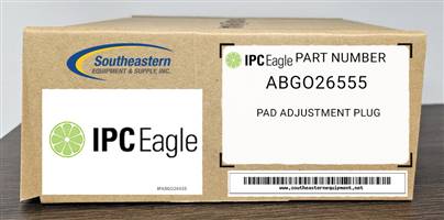 IPC Eagle OEM Part # ABGO26555 Pad Adjustment Plug