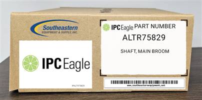 IPC Eagle OEM Part # ALTR75829 Shaft, Main Broom