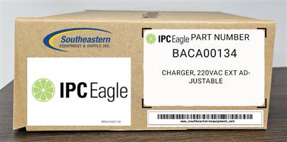 IPC Eagle OEM Part # BACA00134 Charger, 220Vac Ext Adjustable