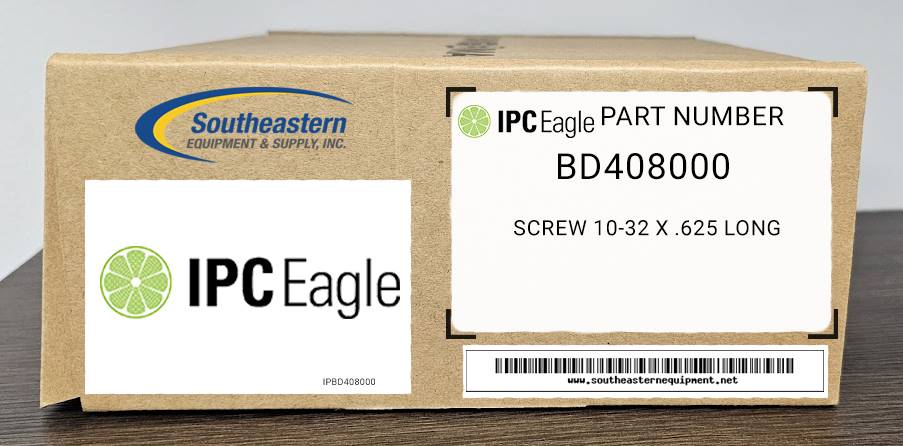 IPC Eagle OEM Part # BD408000 Screw 10-32 X .625 Long