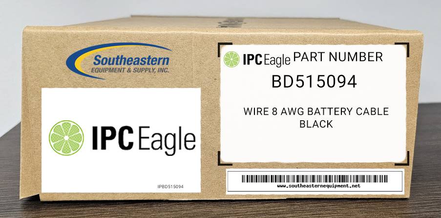 IPC Eagle OEM Part # BD515094 Wire 8 Awg Battery Cable Black