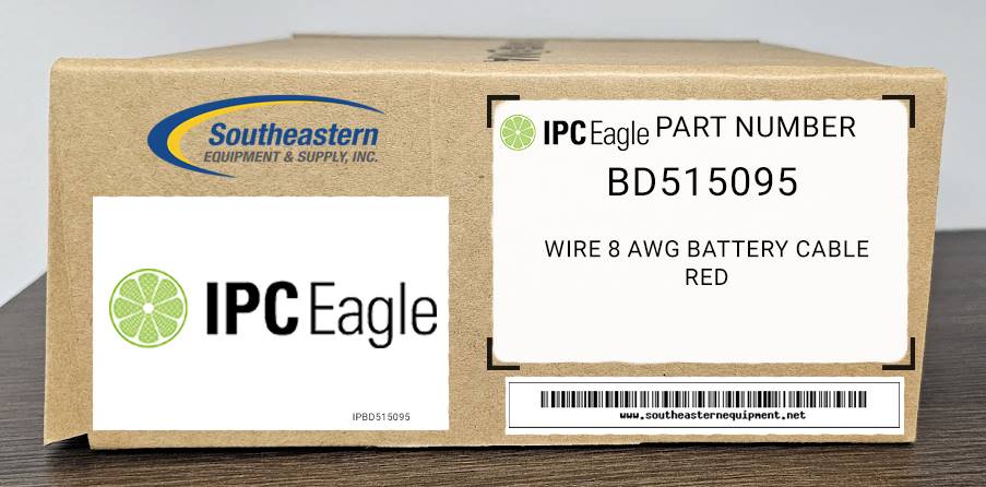 IPC Eagle OEM Part # BD515095 Wire 8 Awg Battery Cable Red