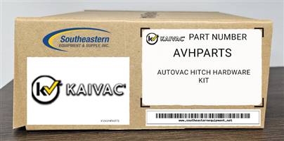 Kaivac OEM Part # AVHPARTS Autovac Hitch Hardware Kit
