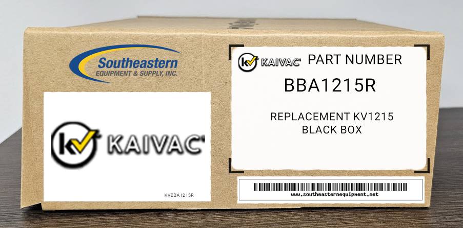 Kaivac OEM Part # BBA1215R Replacement Kv1215 Black Box