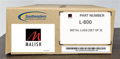 Malish OEM Part # L-800 Metal Lugs (Set Of 3)