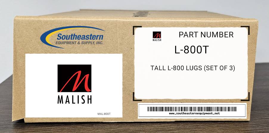 Malish OEM Part # L-800T Tall L-800 Lugs (Set Of 3)