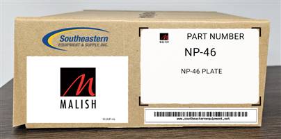 Malish OEM Part # NP-46 Np-46 Plate