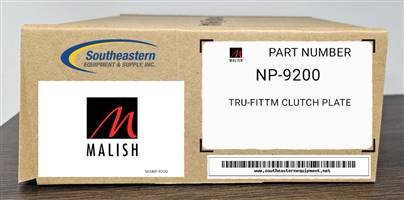 Malish OEM Part # NP-9200 Tru-Fittm Clutch Plate