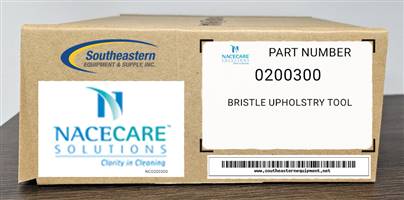 Nacecare OEM Part # 0200300 Bristle Upholstry Tool