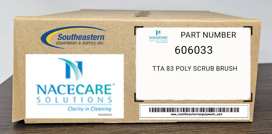 Nacecare OEM Part # 606033 Tta 83 Poly Scrub Brush