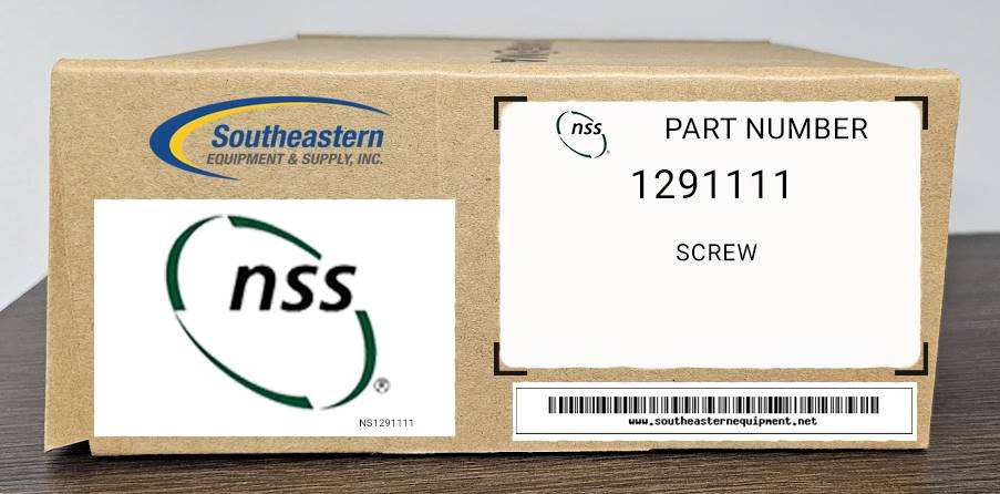 NSS OEM Part # 1291111 Screw