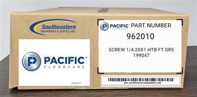 Pacific OEM Part # 962010 Screw 1/4-20X1 Htb Ft Gr5 199047