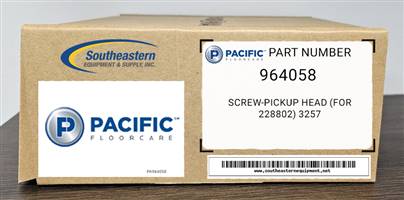 Pacific OEM Part # 964058 Screw-Pickup Head (For 228802) 3257