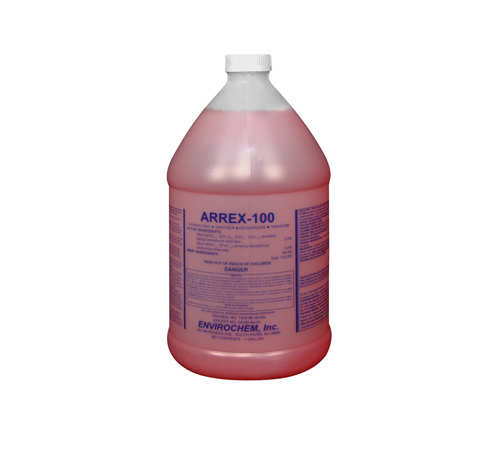 Powr-Flite Arrex-100 Disinfectant Concentrate Case of (4) 1 Gallon Jugs