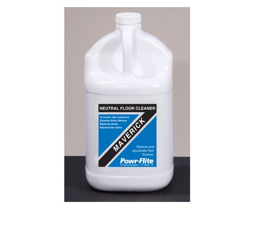 Powr-Flite Part # MA4 Chemical Maverick Neutral Cleaner 1 Gallon