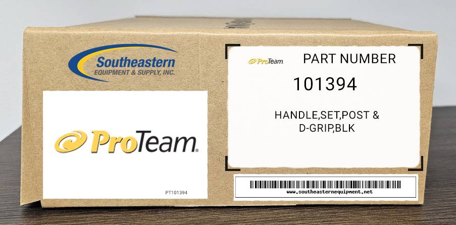 ProTeam OEM Part # 101394 Handle,Set,Post & D-Grip,Blk