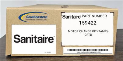 Sanitaire OEM Part # 159422 Motor Change Kit (7Amp)- Crtd