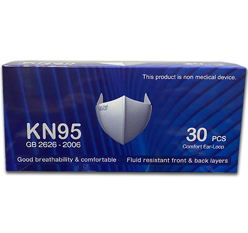 KN95 Respirator Face Masks  30 count