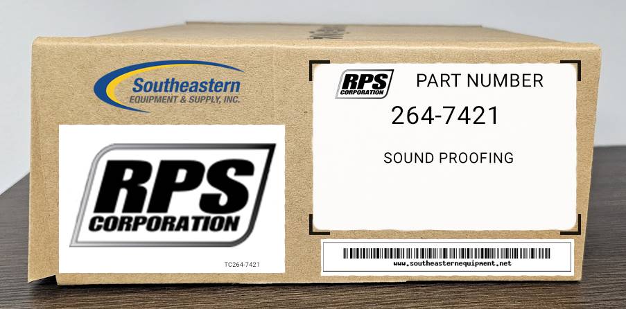 RPS Corp Part # 264-7421 Sound Proofing