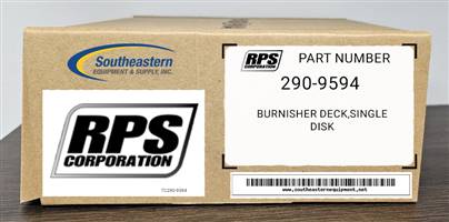 Replacement Part for Tomcat Part # 290-9594 Burnisher Deck,Single Disk