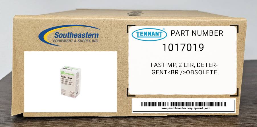 Tennant OEM Part # 1017019 Fast Mp, 2 Ltr, Detergent OBS