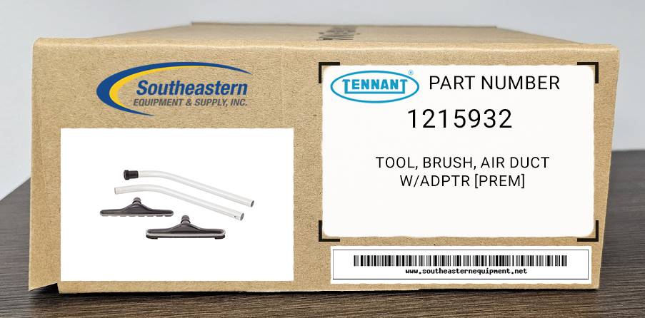 Tennant OEM Part # 1215932 Tool, Brush, Air Duct W/Adptr [Prem]