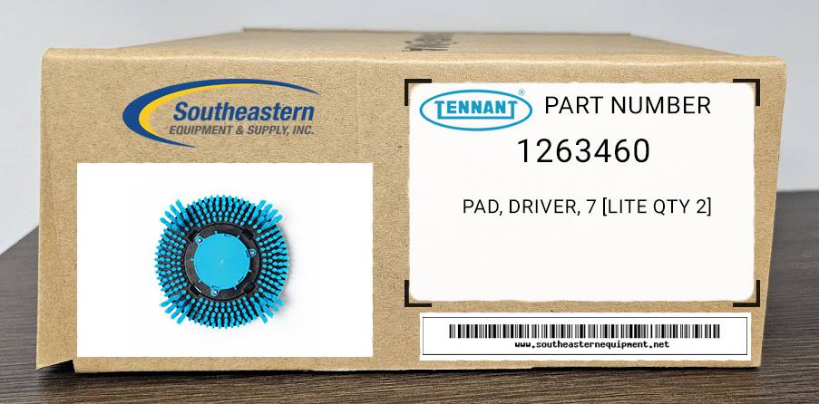 Tennant OEM Part # 1263460 Pad, Driver, 7 [Lite Qty 2]