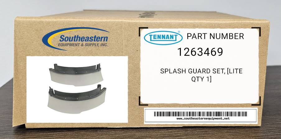 Tennant OEM Part # 1263469 Splash Guard Set, [Lite Qty 1]