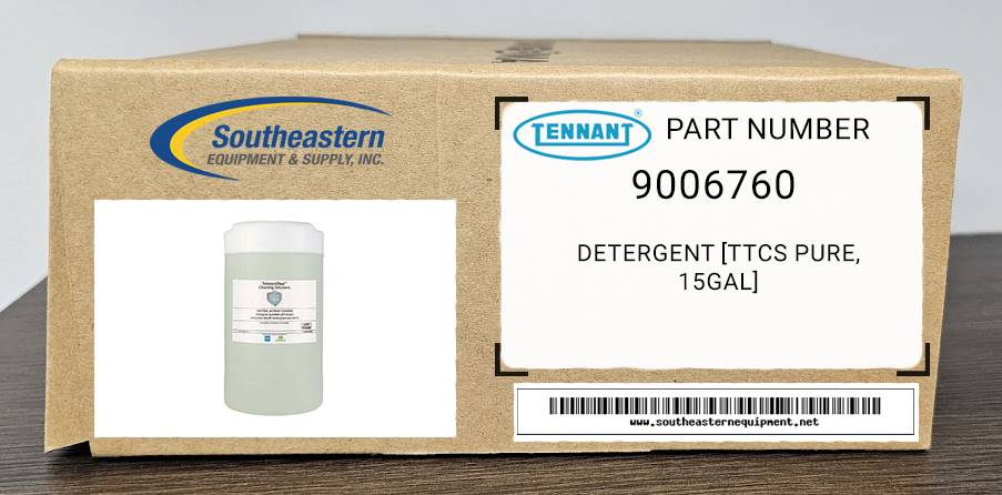 Tennant OEM Part # 9006760 Detergent [Ttcs Pure, 15Gal]