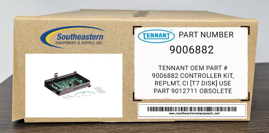 Tennant OEM Part # 9006882 Obsolete- Replaced by Part # 9012711