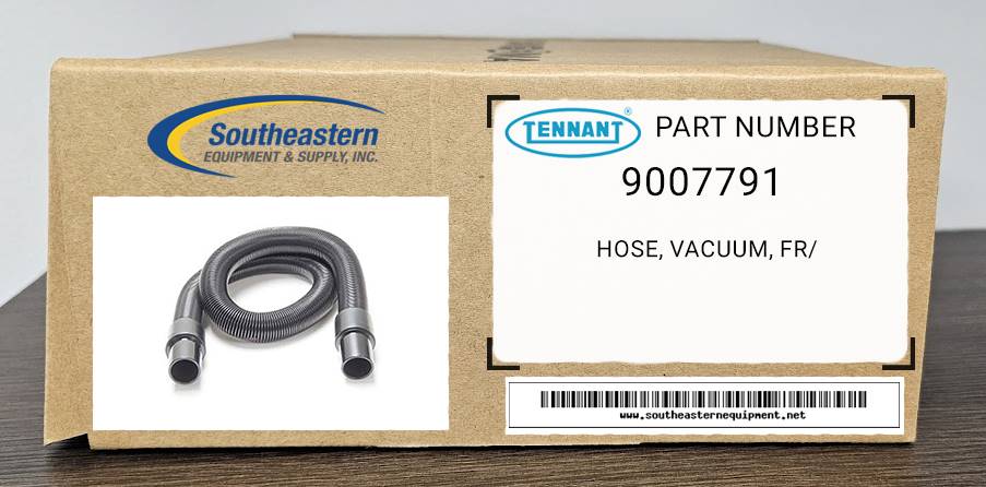Tennant OEM Part # 9007791 Hose, Vacuum, Fr/