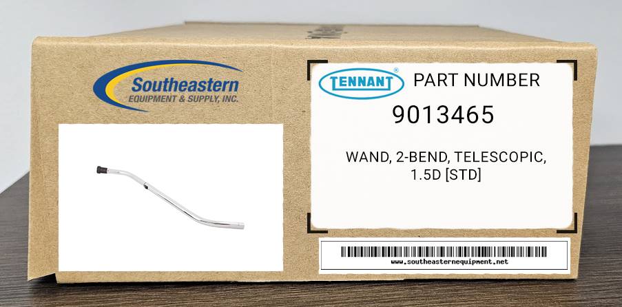 Tennant OEM Part # 9013465 Wand, 2-Bend, Telescopic, 1.5D [Std]