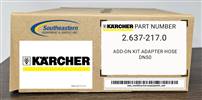 Karcher OEM Part # 2.637-217.0 Add-On Kit Adapter Hose Dn50