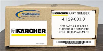 Karcher OEM Part # 4.129-003.0 Turnbuckle Complete Only For Replacement