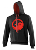 Red Yin Yang Hoodie Adults