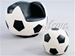 All Star Soccer Chair & Ottoman by Acme - 05525