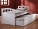 San Marino Captain Bed in White Finish by Acme - 09145