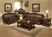 Anondale Brown Leather 2 Piece Living Room Set by Acme - 15030-S
