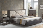 Adrianna Bed in Walnut Finish by Acme - 20950Q