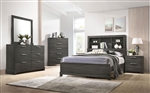 Lantha 6 Piece Bedroom Set in Gray Oak Finish by Acme - 22030