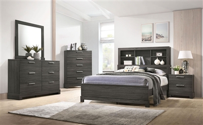 Lantha 6 Piece Bedroom Set in Gray Oak Finish by Acme - 22030