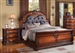 Nathaneal Sleigh Bed in Tobacco Finish by Acme - 22310Q